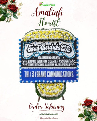 Papan Bunga Duka di Siatas Barita